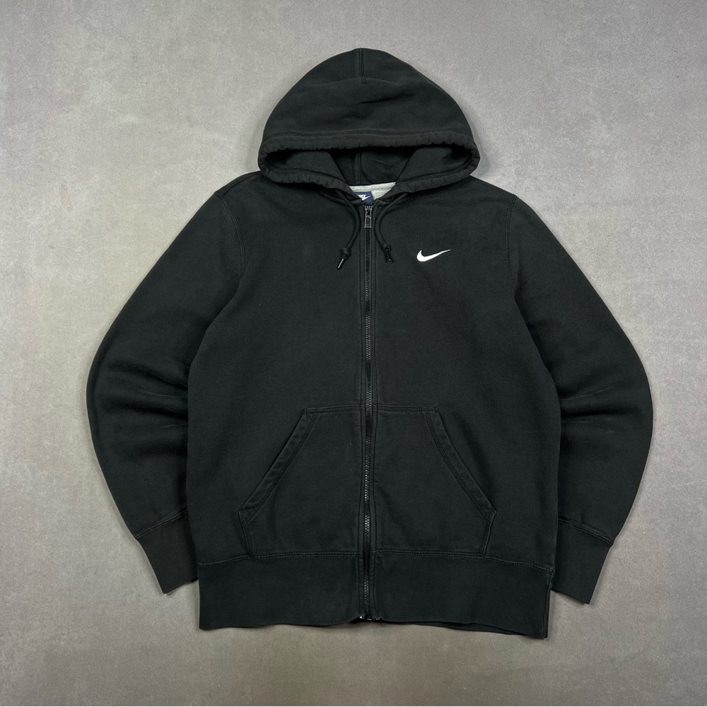 Nike Men's Black Zip-Up Sweater